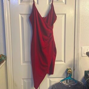 SHEIN Asymmetrical Sleeveless Dress Adjustable Straps Medium